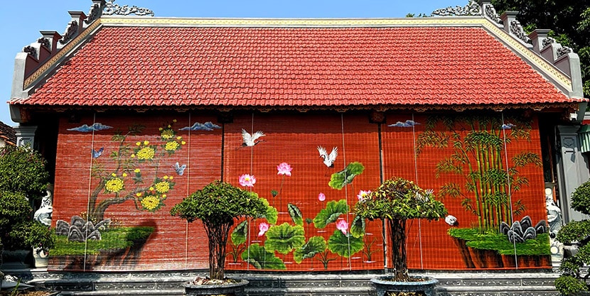 Mành tre mành trúc thân thiện với môi trường - Tre trúc Ngọc Dương - Tạo  dấu ấn với kiến trúc xanh và nội thất tre trúc độc đáo hàng đầu Việt Nam